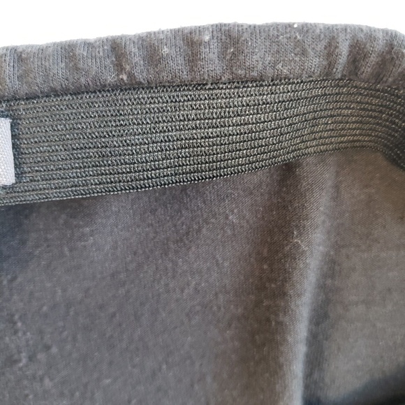 Fire Los Angeles Women's Midi Skirt Pull On Size Medium Black Stretch Straight - Picture 4 of 8